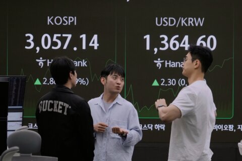 Wall Street falls as Trump pressures trading partners with new tariffs